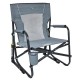 GCI Outdoor FirePit Amortisörlü Katlanır Kamp Sandalyesi Gri Kod:60565