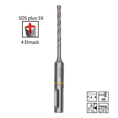 Bosch PRO SDS-Plus-5X K-Delici Ucu 4*110 mm 1´li 2.608.836.604