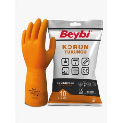 Beybi Korun Turuncu İş Eldiveni No:10