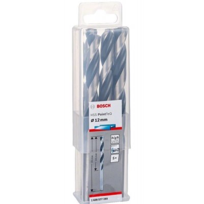 Bosch HSSPointTeQ Metal Matkap Ucu 12 mm 5´li 2.608.577.288