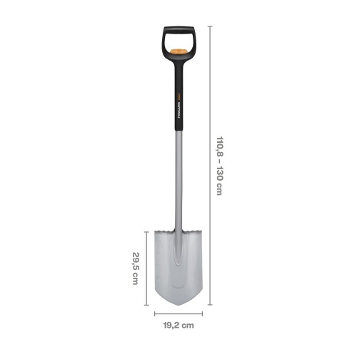 Fiskars Xact Teleskopik Sivri Uçlu Bahçe küreği 1066732 Fiskars Xact Teleskopik Sivri Uçlu Bahçe küreği 1066732