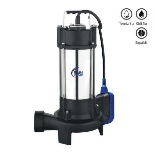 Rainpump Bıçaklı Atık Su Pompası 1100W 2  WVSD-1100WB