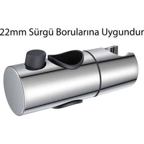 Sürgülü El Duşu Tutucu 22Mm
