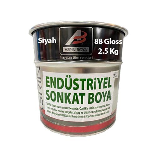 Asrın Rapid Endüstriyel Boya Siyah 2.5 Kg Asrın Rapid Endüstriyel Boya Siyah 2.5 Kg