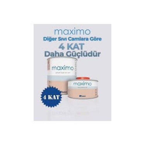 Bianca Maximo Solvent Bazlı Sıvı Cam İpek Mat 0,5 KG