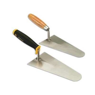 Dekor Yay Çeliği Sıva Malası Ahşap Sap 22 CM