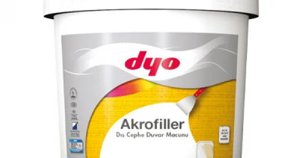 Dyo Akrofiller Dış Cephe Macunu 25 Kg