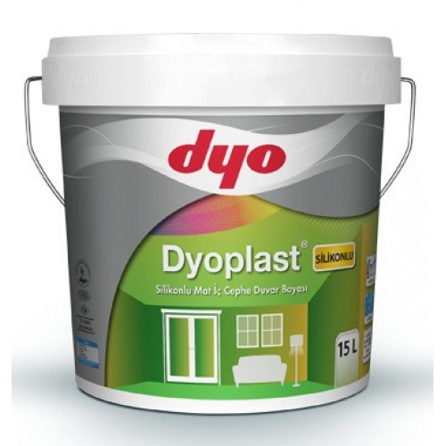 Dyo Dyoplast Silikonlu Mat İç Cephe Boyası Beyaz 2.5 Lt.