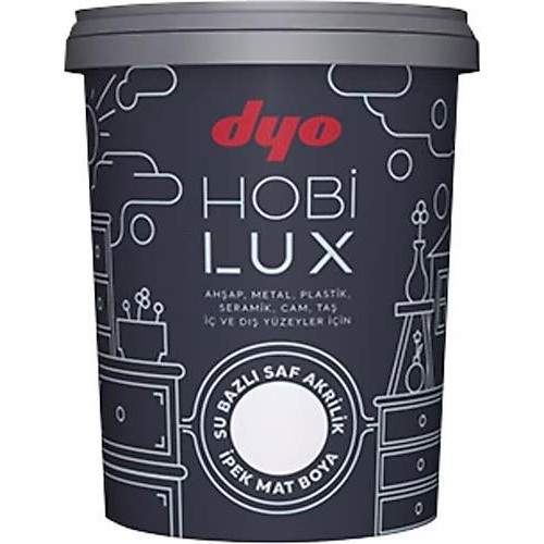 Dyo Hobilux Siyah 0.4Lt