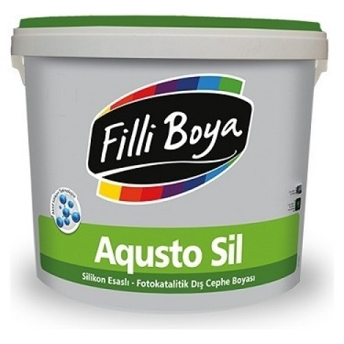 Filli Boya AqustoSil Silikonlu Dış Cephe Boyası Beyaz 15 Lt. Filli Boya AqustoSil Silikonlu Dış Cephe Boyası Beyaz 15 Lt.