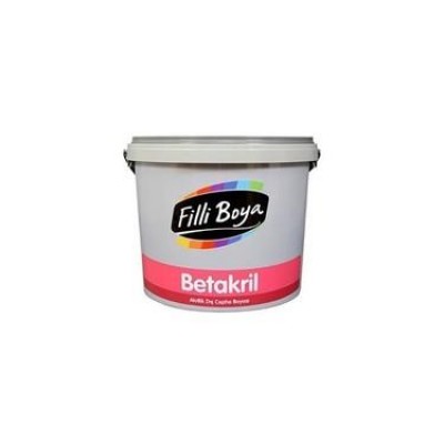 Filli Boya Betakril Akrilik Dış Cephe Boyası Beyaz 15 Lt.