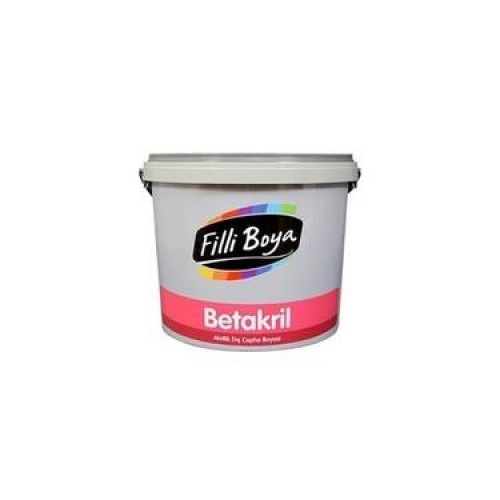 Filli Boya Betakril Akrilik Dış Cephe Boyası Beyaz 15 Lt. Filli Boya Betakril Akrilik Dış Cephe Boyası Beyaz 15 Lt.