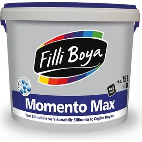 Filli Boya MomentoMax Soft Mat İç Cephe Boyası Beyaz 7.5 Lt. Filli Boya MomentoMax Soft Mat İç Cephe Boyası Beyaz 7.5 Lt.