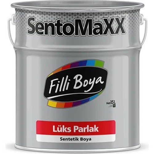 Filli Boya Sentomaxx Lüks Parlak Sentetik Boya Siyah 2.5 Lt. Filli Boya Sentomaxx Lüks Parlak Sentetik Boya Siyah 2.5 Lt.