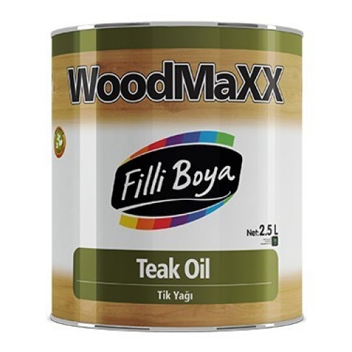 Filli Boya Woodmax Tik Yağı 0.75 Lt. Filli Boya Woodmax Tik Yağı 0.75 Lt.