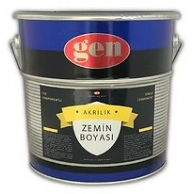 Gen Zemin Boyası Kırmızı Ral 3020 18Kg.