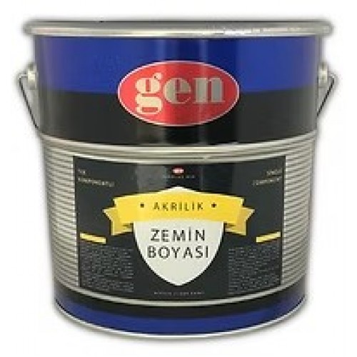 Gen Zemin Boyası Sarı Ral 1003 2.7 Kg. Gen Zemin Boyası Sarı Ral 1003 2.7 Kg.