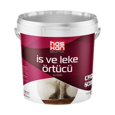 Haskan Su Bazlı İs ve Leke Örtücü 0.6 Lt.