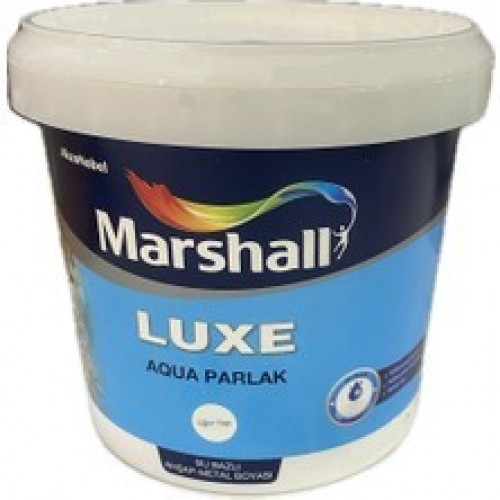 Marshall Luxe Aqua Su Bazlı Yağlı Boya Beyaz 2.5 Lt. Marshall Luxe Aqua Su Bazlı Yağlı Boya Beyaz 2.5 Lt.