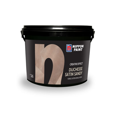 Nippon Duchesse Satin Sandy Sedef Kumlu Boya 1.25 Lt