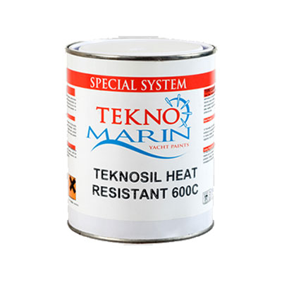 Teknomarin Isıya Dayanıklı Boya 600 °C Siyah 2.5 Kg. (1060001)
