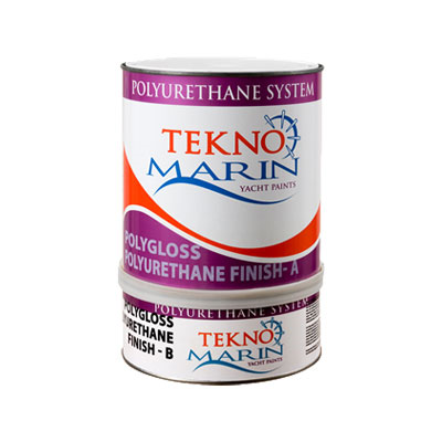 Teknomarin Polygloss Poliüretan Sonkat Boya Beyaz 1 Kg. (1080004)