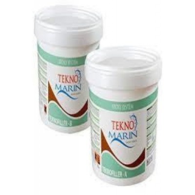 Teknomarin Teknofiller 0.5+0.5 Kg Macun Yeşil + Sarı 1020035