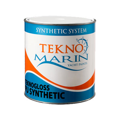 Teknomarin Teknogloss Poliüretan Sentetik Boya Beyaz 3 Kg. (1010033)