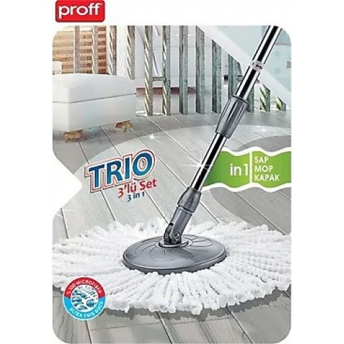 Proff Trio Mop Set 3´lü Proff Trio Mop Set 3´lü