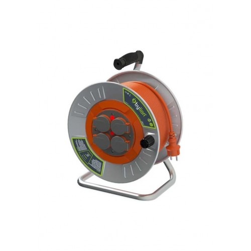 Bylion MMP-20325-F 3X2.5 TTR 20m Metal Kablo Makarası