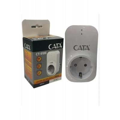 Cata Akım Korumalı Priz CT-9186