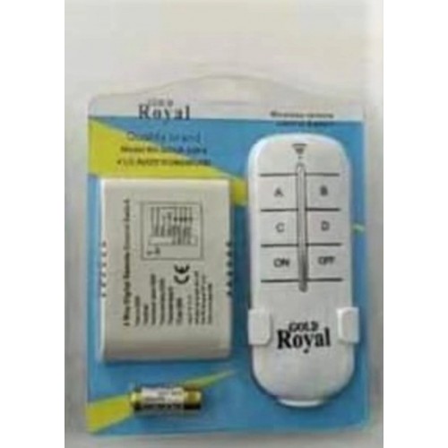 Gold Royal Avize Kumandası 4Lü 220-4