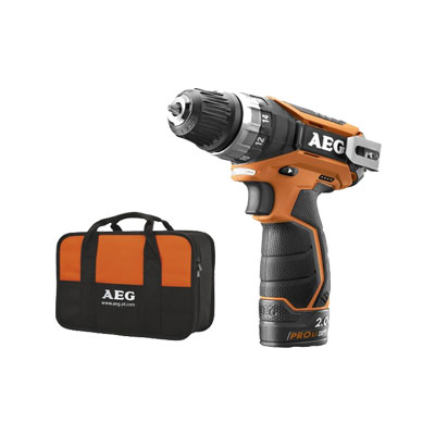 AEG Li-on Akülü Vidalama BS 12 C2  2X12 VOLT 2 AH 4935448465