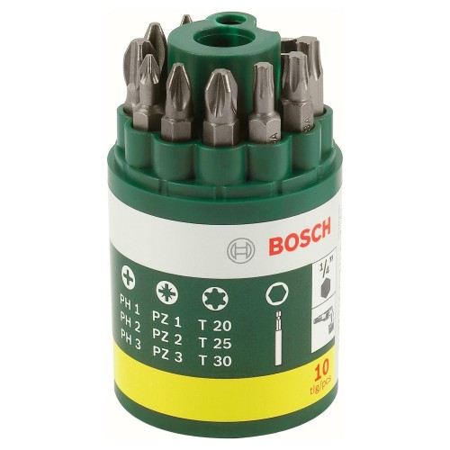Bosch 10 Parça Vidalama Ucu Seti 2.607.019.452