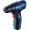 Bosch GSR 120-LI + 23 EXTRA Parça Vidalama Seti 12V 2x2Ah Professional Çift Akülü Vidalama  0.601.9G8.002