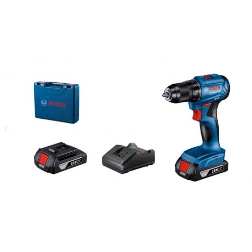 Bosch GSR 185-Li Akülü Darbeli Vidalama (2x2,0Ah) 0.601.9K3.000