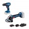 Bosch GWS 180-LI + GSB 185-LI Combo Kit (1x2.0 Ah. 1x4.0Ah.) 0.601.9H9.026