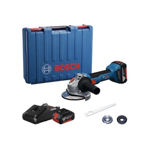 Bosch GWS 18V-8 Akülü Taşlama Makinesi 2x4.0 Ah 0.601.9N9.020