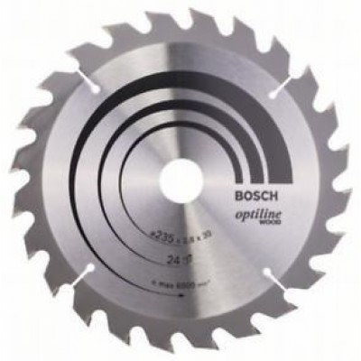 Bosch OPW Daire Test. Bıç. 235*30 24 D E 2.608.640.725