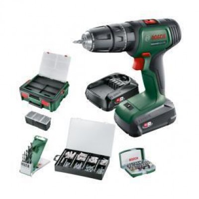 Bosch Universalımpact Darbeli Matkap 18-S 2x1.5Ah 0.603.9D4.107