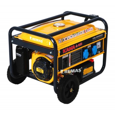 Kama KGL 3500 CE Marşlı 3.5 kVA Monofaze Benzinli Jeneratör