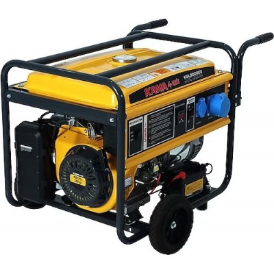 Kama KGL 8000 CE Marşlı 8.1 kVA Monofaze Benzinli Jeneratör