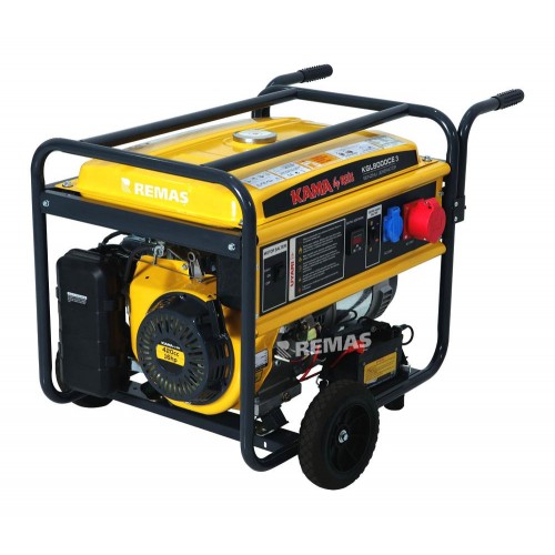 Kama KGL 8000 CE3 Marşlı 8.1 kVA 3Faz Benzinli Jeneratör