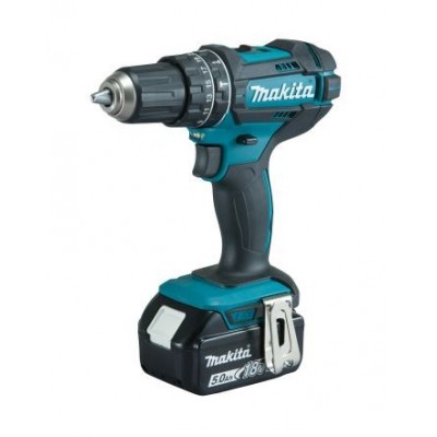 Makita Darbeli Vidalama Akülü 18V 2x3.0Ah. 62Nm DHP482RFE