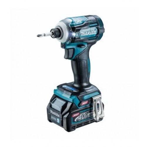 Makita Darbeli Vidalama Akülü 40V 2x4.0Ah. 220Nm TD001GM201