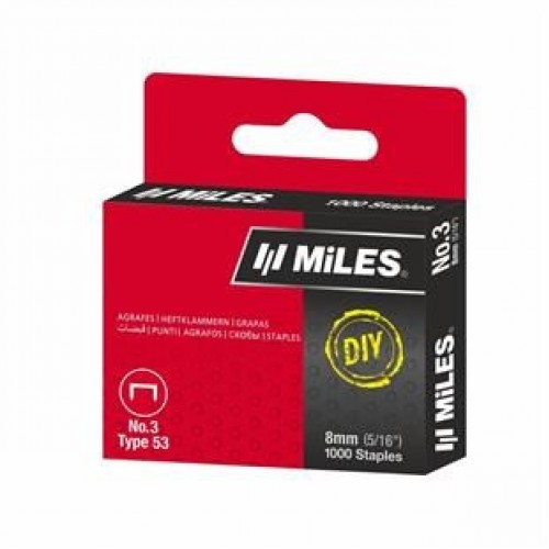 Miles Zımba Teli Tip53 No:3 3/8 1000Li pkt