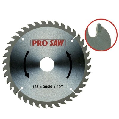 Pro-Saw Sunta Testere 185x30/20 40T PS51218