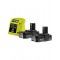 Ryobi RC18115-220 18V Akü+Şarj Cihazı Paketi 2x2.0 Ah