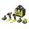 Ryobi RCK182A-2C20S 18V Şarjlı Delme Vidalama 2li Set