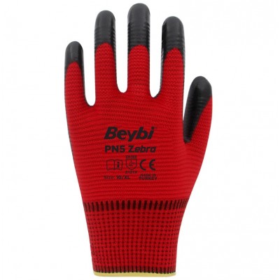 Beybi PN5 Zebra Eldiven 10 No